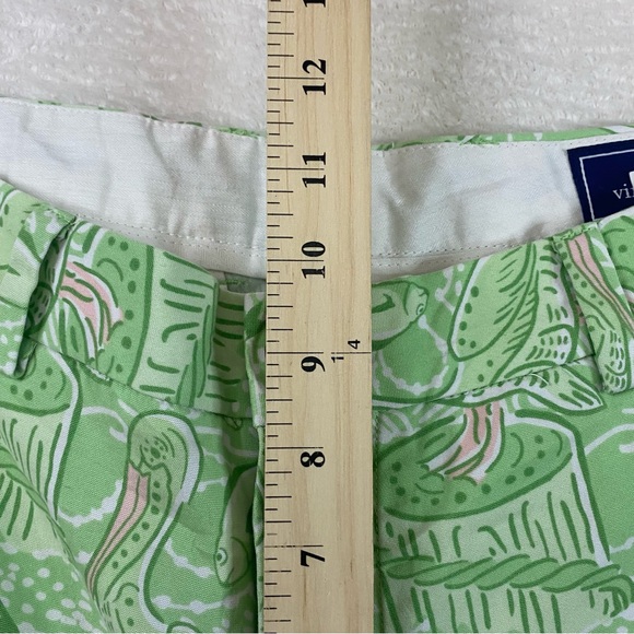 Men's Vineyard Vines Slim Fit Breaker Pants Green Pelican Fish Size 32 x 29 - Picture 9 of 9